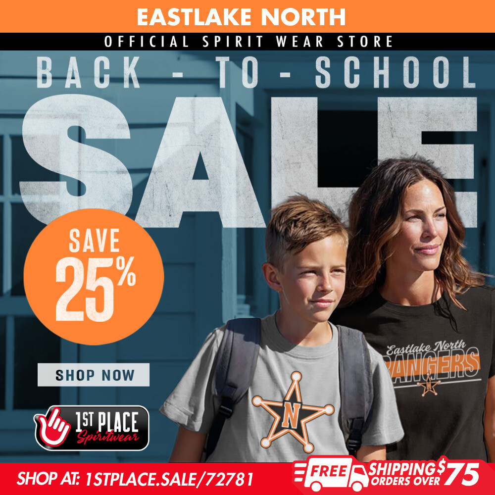 Eastlake North Spirit Wear Sale!